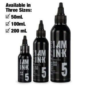 Black Liner 5 Tattoo Ink 50 mL 100 mL 200 mL